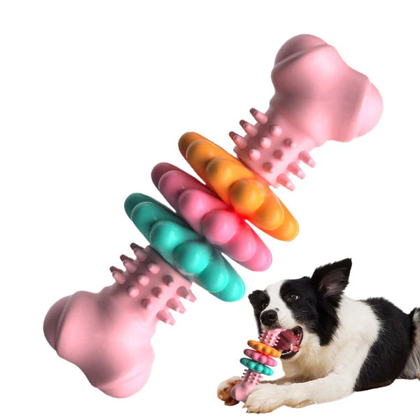 Dog Chew Toy Dog Bone Type Dogs Teeth Cleaning Toys Indestructible