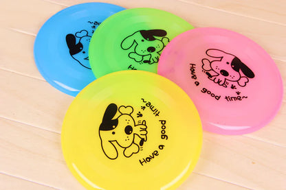 Silicone Flying Saucer Funny Pets Dog Cat Toy Dog Game Flying