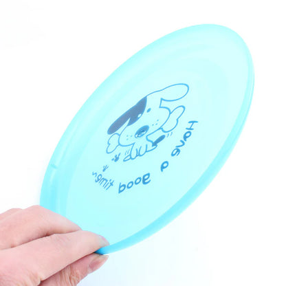 Silicone Flying Saucer Funny Pets Dog Cat Toy Dog Game Flying