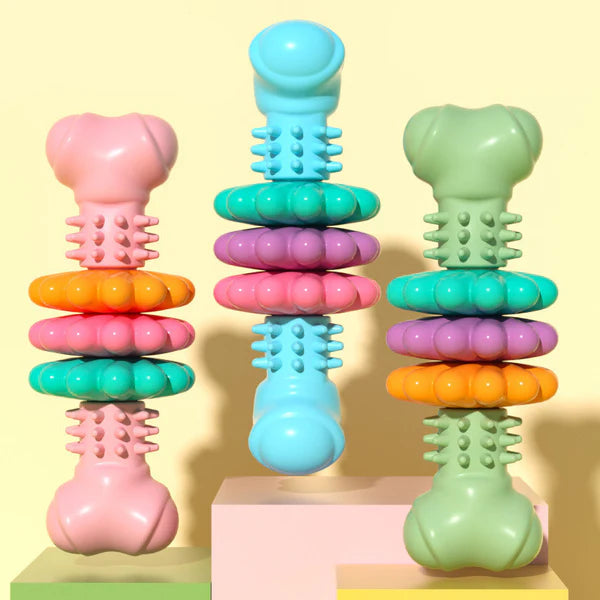 Dog Chew Toy Dog Bone Type Dogs Teeth Cleaning Toys Indestructible