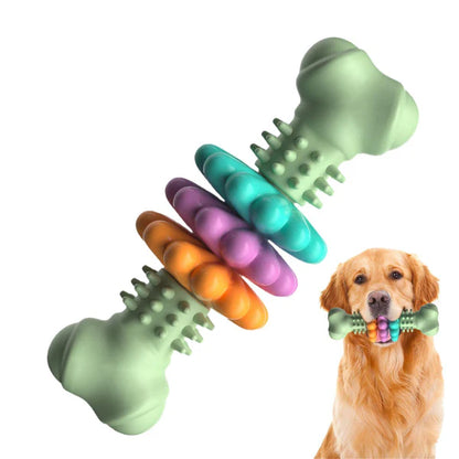 Dog Chew Toy Dog Bone Type Dogs Teeth Cleaning Toys Indestructible