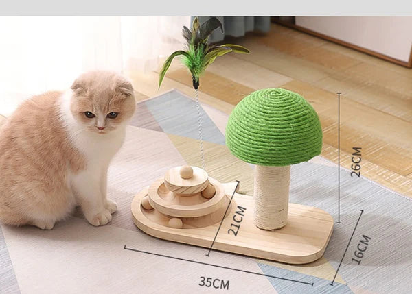 Pet Cat Tree Toys Cat Scratch Post Pet Furniture Scratching