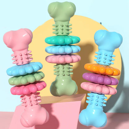 Dog Chew Toy Dog Bone Type Dogs Teeth Cleaning Toys Indestructible