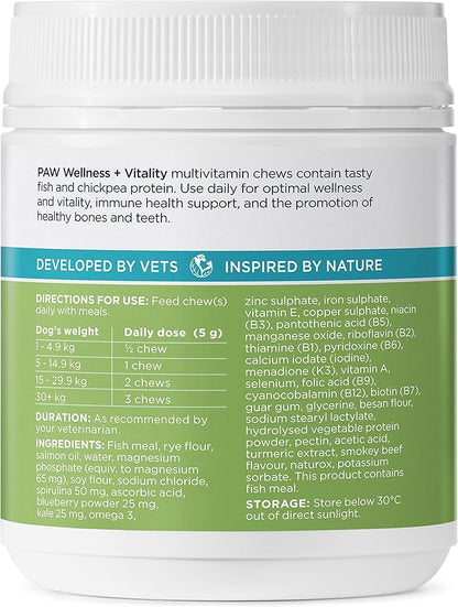 PAW Wellness and Vitality Chews